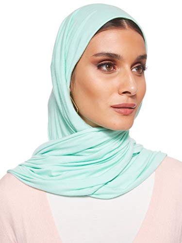 Jersey Stretch Shailah Hijab - Aquamarine