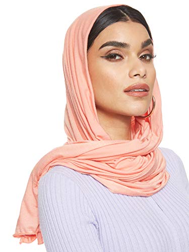 Jersey Stretch Shailah Hijab - Peach