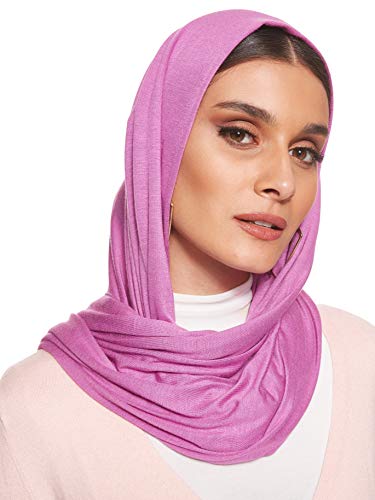 Jersey Stretch Shailah Hijab - Plum