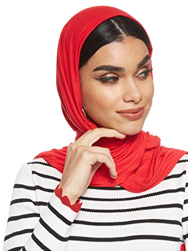 Jersey Stretch Shailah Hijab - Red