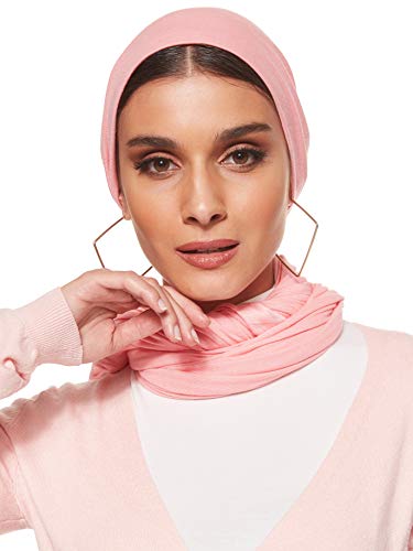 Jersey Stretch Shailah Hijab - Salmon