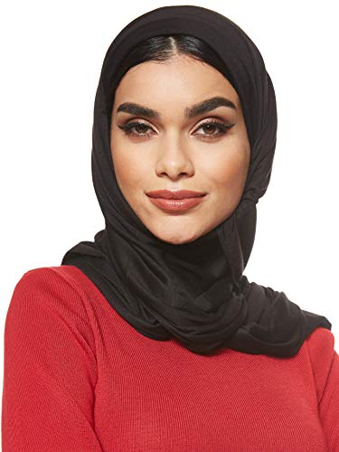 Jersey Stretch Shailah Hijab - Black