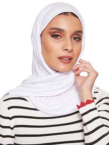 Jersey Stretch Shailah Hijab - White