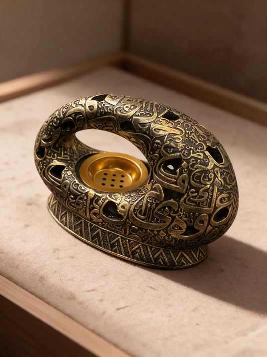 Kalligrafie Bakhoor Brenner – Gold