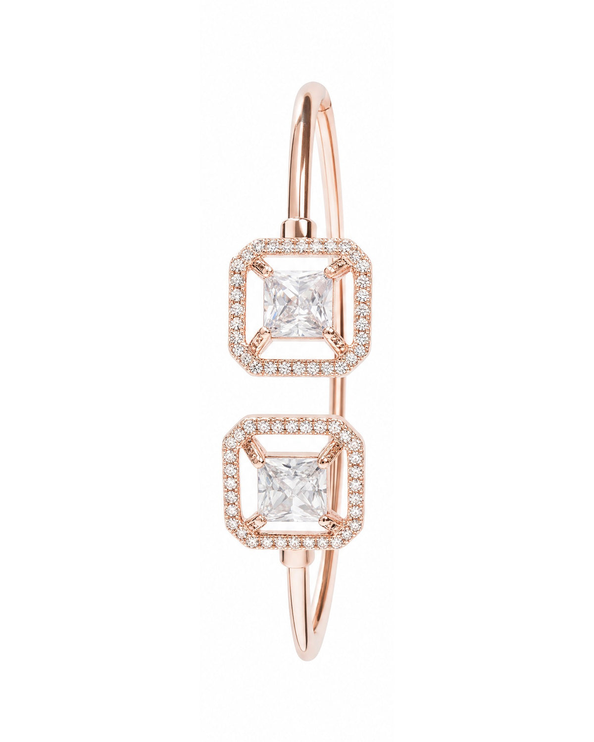 Dubbele Halo Cuff Armband