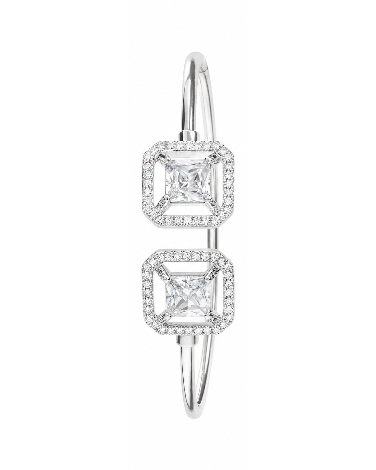 Dubbele Halo Cuff Armband